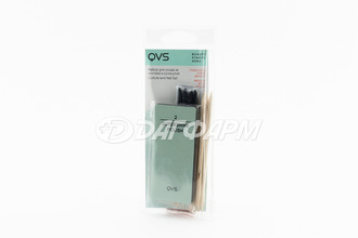 QVS набор  для ухода за ногтями и кутикулой (мини-баф/полировка, палочки для кутикулы)