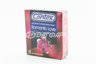 CONTEX презервативы ROMANTIC LOVE ароматизированные  №3