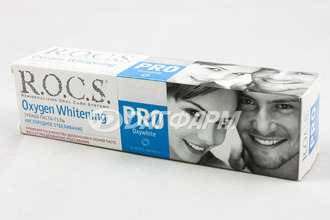 R.O.C.S. PRO зубная паста кислородное отбеливание, 60г