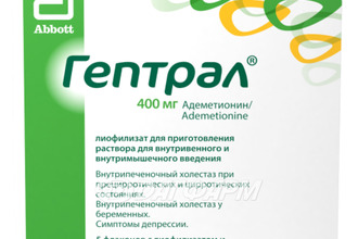 ГЕПТРАЛ  лиоф. д/р-ра для в/в введ. 400мг амп. 5мл №5+р-тель
