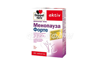 DOPPEL HERZ AKTIV  менопауза форте таблетки  №30