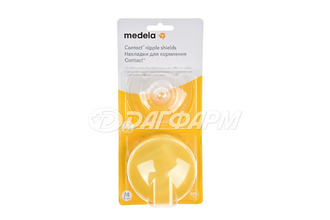 MEDELA накладки силиконовые на грудь размер м №2