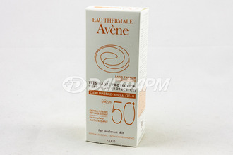 AVENE крем солнцезащитный крем SPF 50 с минеральным экраном для чувствительных зон 50мл