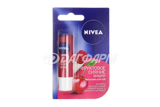 NIVEA бальзам для губ вишневое сияние 4,8г