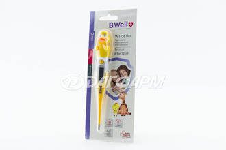 B.WELL  термометр цифровой детский утенок wt-06