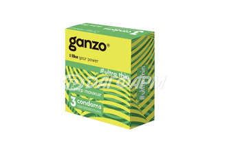 GANZO Ultra thin презервативы 3шт