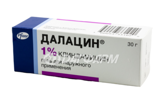 ДАЛАЦИН гель для наружного применения 1% 30г
