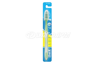 ORAL-B щетка зубная 1-2-3 чистота и свежесть даже между зубов средняя