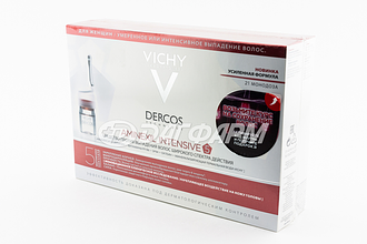 VICHY aminexil intensive 5 средство против выпадения волос для женщин ампула 6мл №21