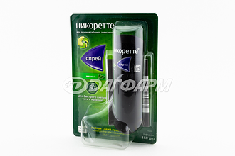 НИКОРЕТТЕ  спрей д/полости рта мята 1мг/доза 150доз