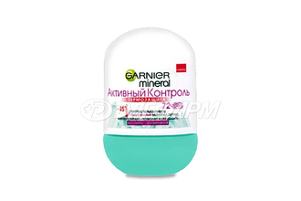 GARNIER MINERAL DEO дезодорант-ролик Активный контроль 50мл