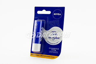 NIVEA  бальзам д/губ основной уход 4,8г