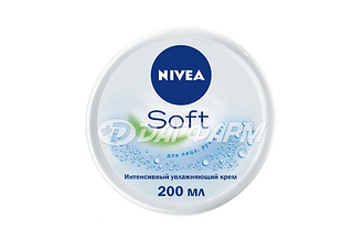 NIVEA  крем софт интенсивный увлажняющий 200мл
