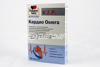 DOPPEL HERZ V.I.P. Кардио омега-3 капсулы №30