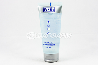 ВИЗИТ гель-смазка aqua увлажняющая 100мл