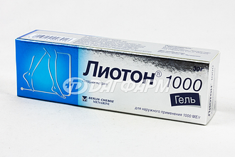 ЛИОТОН 1000 гель 30г