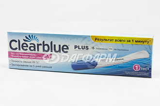 CLEARBLUE  plus тест д/опр. беременности №1