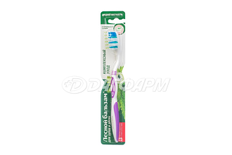 ЛЕСНОЙ БАЛЬЗАМ щетка зубная комплексный уход средняя