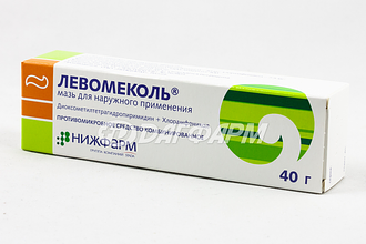 ЛЕВОМЕКОЛЬ мазь 40г нижфарм