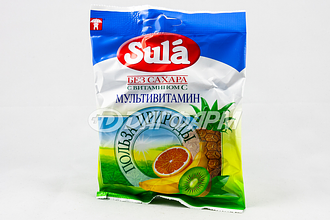 SULA леденцы мультивитамин пакет 60г