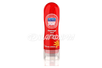 DUREX  дюрекс гель-смазка play sensual 2 в1 иланг-иланг 200мл