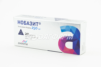 НОБАЗИТ таблетки, покрытые пленочной оболочкой 250мг №20