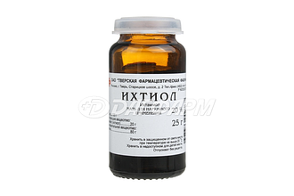 ИХТИОЛ мазь 20% 25г