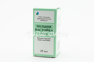 ПОЛЫНЬ настойка для приёма внутрь флакон 25мл