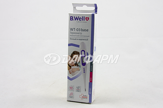 B.WELL термометр семейный влагозащитный футляр wt-03