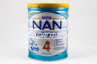NAN 4 OPTIPRO смесь сухая молочная, 18мес+ 800г