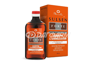 МИРРОЛЛА сульсен форте шампунь против перхоти с климбазолом 250мл