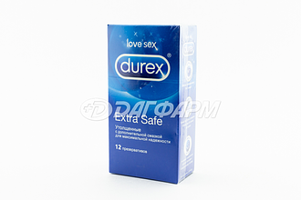 DUREX презервативы extra safe №12