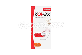 KOTEX LUX прокладки гигиенические нормал део №50+10