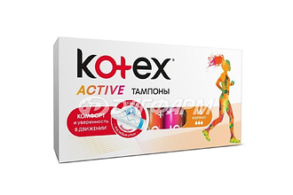 KOTEX ACTIV тампоны нормал №16