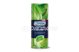 CONTEX  гель-смазка green с антиоксидантом 100мл