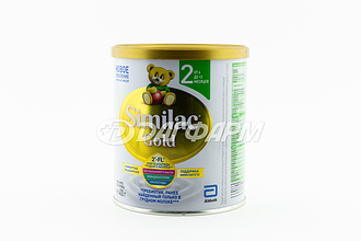 SIMILAC 2 GOLD смесь сухая молочная банка 400г
