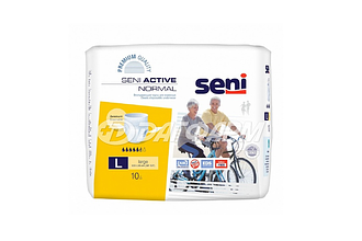 SENI ACTIVE normal трусики размер l 100-135см №10