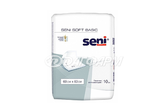 SENI SOFT basic пеленки 60смх60см №10
