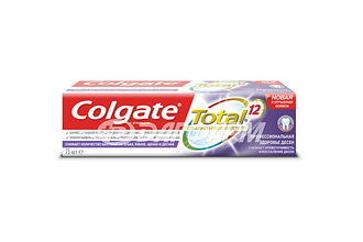 COLGATE   паста зубная тотал 12 75мл