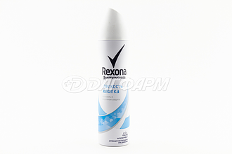 REXONA  дезодорант-спрей д/жен. легкость хлопка 150мл