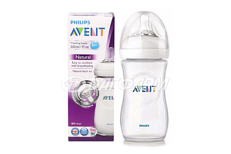 AVENT  бутылочка д/кормления natural 330мл №1 scf036/17