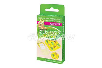 ЛЕЙКОПЛАСТЫРЬ LUXPLAST 19Х72ММ №20 (ТКАН. СТАНДАРТ.)