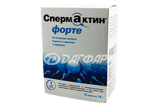 СПЕРМАКТИН ФОРТЕ 10г саше №15