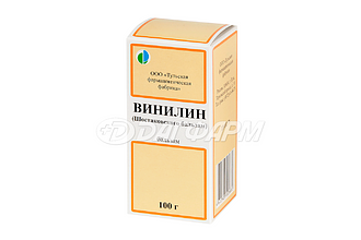 ВИНИЛИН (БАЛЬЗАМ ШОСТАКОВСКОГО)  фл.  100г тульская фф