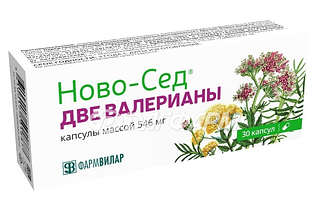 Ново-Сед Две Валерианы капс № 30