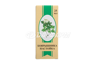 БОЯРЫШНИКА НАСТОЙКА  для приёма внутрь флакон 25мл