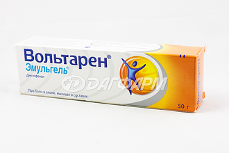 ВОЛЬТАРЕН ЭМУЛЬГЕЛЬ 1% 50г