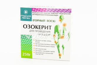 ОЗОКЕРИТ медицинский при боли в суставах марина люпен 250г