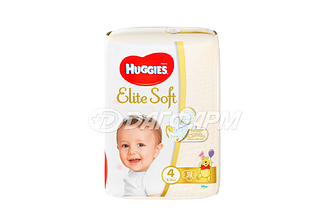 ХАГГИС Elite Soft подгузники размер 4 (8-14кг) №19