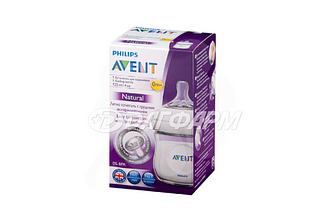 AVENT  бутылочка д/кормления natural 125мл №1 scf030/17